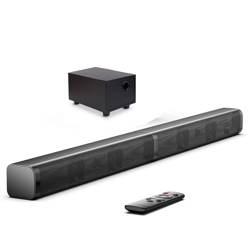 Samtronic100W TV Soundbar Detachable Wireless Speakers Subwoofers Wired Home Theater 3D Stereo Sound Bar Support Optical RCA AUX