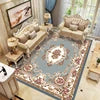 High Quality Customized Polyester Persian Turkish Carpet Machine Made Print Area Rug for Living Room Wholesale Price