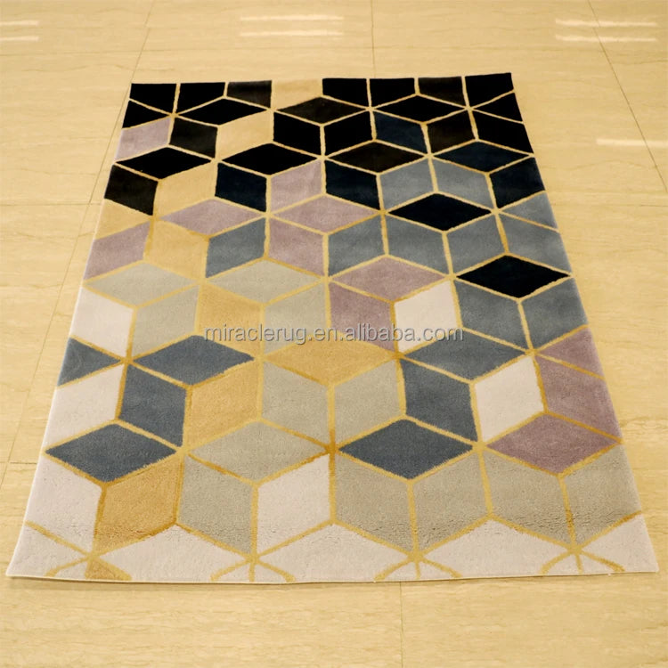 Oem Super Soft Living Room Custom Area Hand Made Rugs Carpet China Rugs Modern