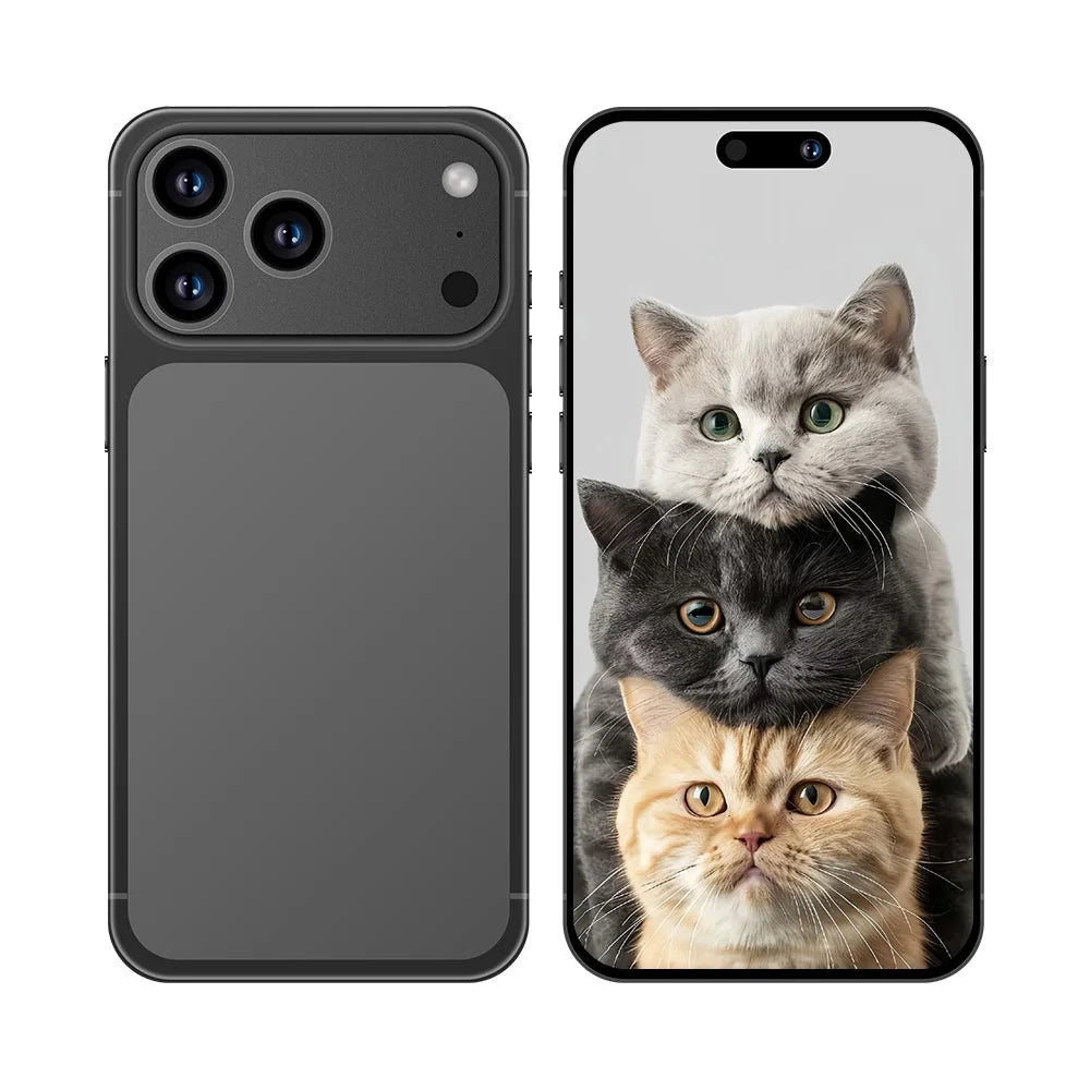 Unclocked I New Phone 17 Pro Max 5G Smartphone 64MP Triple Camera 12GB+512GB 4800mAh Wireless Charge Global Version Cellphone