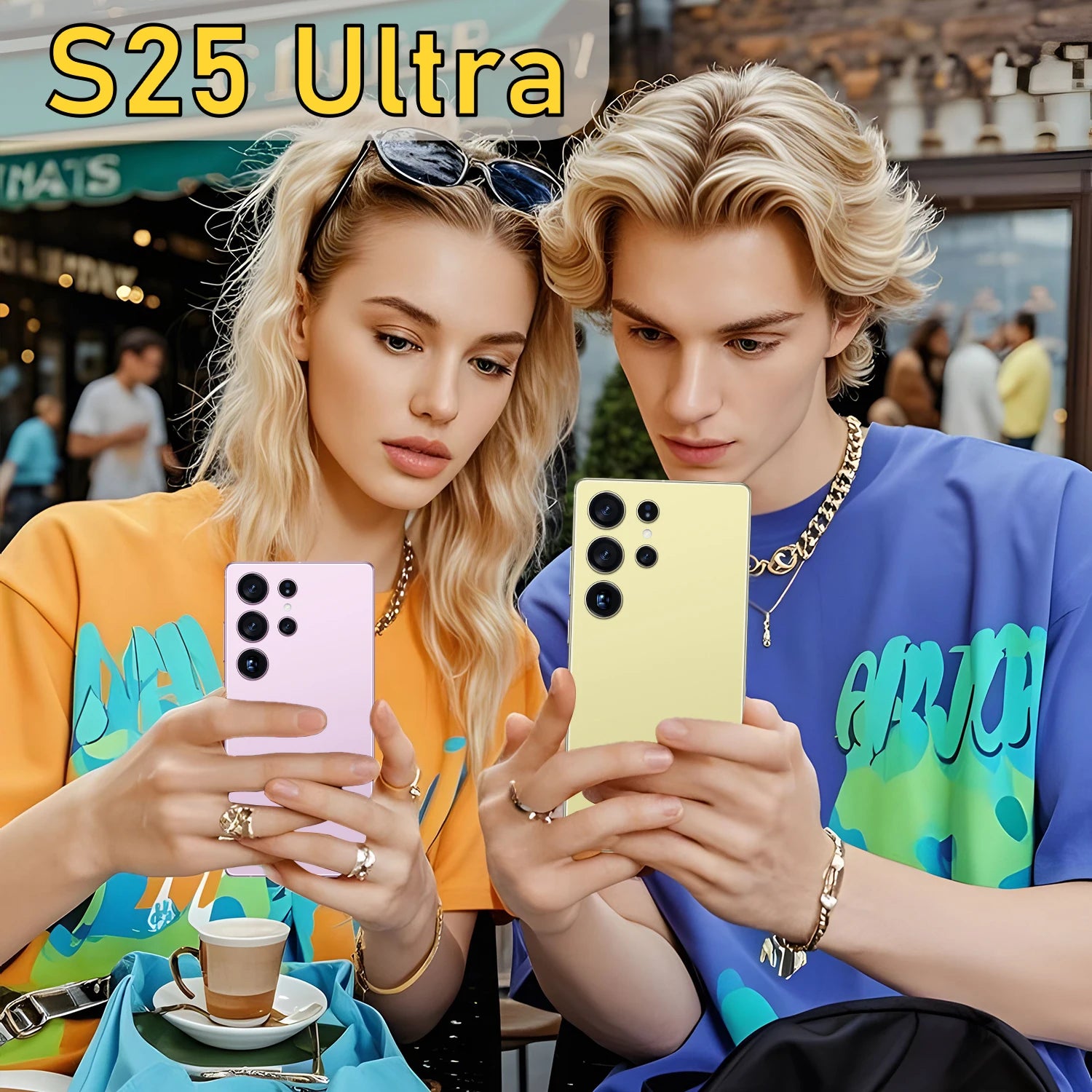 S25 Mint NFC Enabled Smart Phone 120W Dual Sim 512 GB Rom 30x Digital Zoom Quick Charge 108MP Rear Camera 2K HD Gaming-Spanish