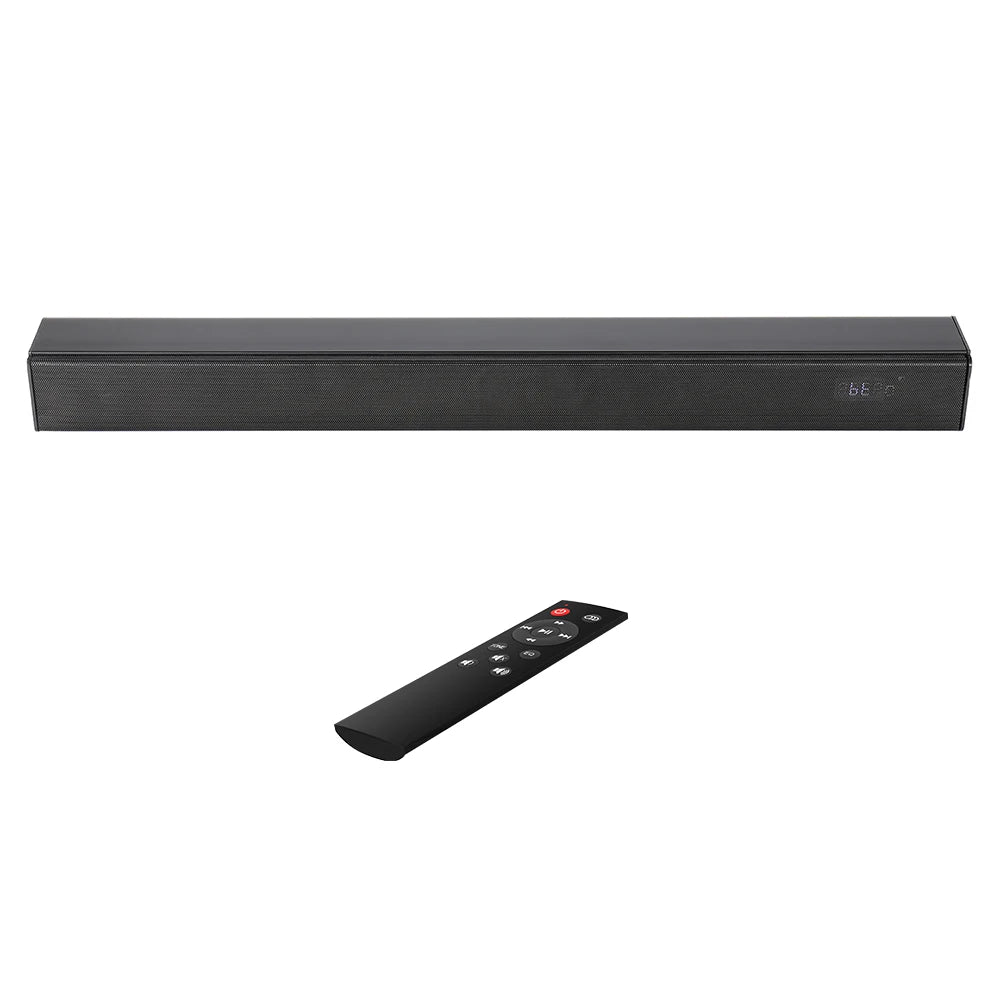Small Sound Bar for TV with Wireless, RCA, USB, Opt, AUX Connection, Mini Sound/Audio System for TV Speakers/Home Theater
