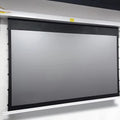 High-end Home Theater Electric Ceiling Screen Hidden Hanging Projector Screen 4k Black Crystal Long ALR 16:9 Motorized