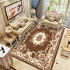 High Quality Customized Polyester Persian Turkish Carpet Machine Made Print Area Rug for Living Room Wholesale Price