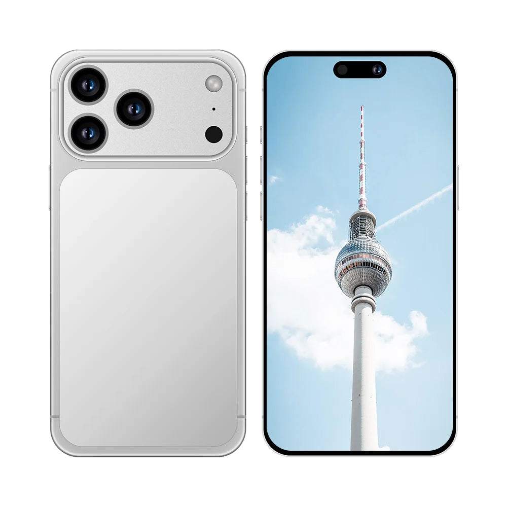 Unclocked I New Phone 17 Pro Max 5G Smartphone 64MP Triple Camera 12GB+512GB 4800mAh Wireless Charge Global Version Cellphone