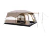 Large Space Waterproof Four-Season Outdoor Camping Tent One Bedroom One Living Room 210D Oxford Iron Frame