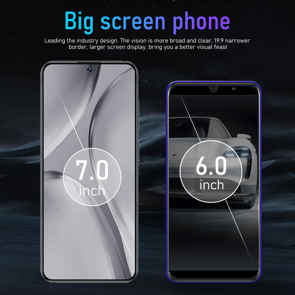 New Hot-Selling 5g Smartphone 7.3inch Dual Sim Card Dual Standby Mobile Phone