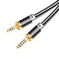 ATAUDIO HiFi 4.4mm to 3.5mm Audio Cable High Quality 16 Shares OCC Sliver Plated 4.4mm to 3.5mm Jack Balance Cable for Amplifier